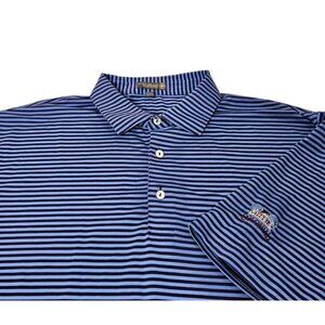 Peter Millar Summer Comfort Colonial Country Club Polo Shirt Men’s XL Striped